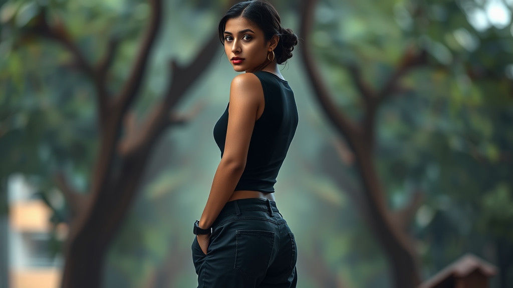 Bengali Woman in Studio: Professional Photography