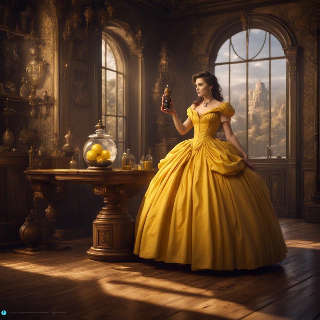 Belle in the castle