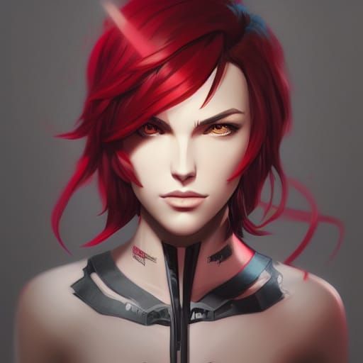 Hyperdetailed Portrait of Ruby Rose in Unreal Engine 5
