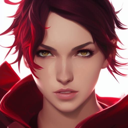 Ruby Rose Hyperdetailed Portrait in Unreal Engine 5