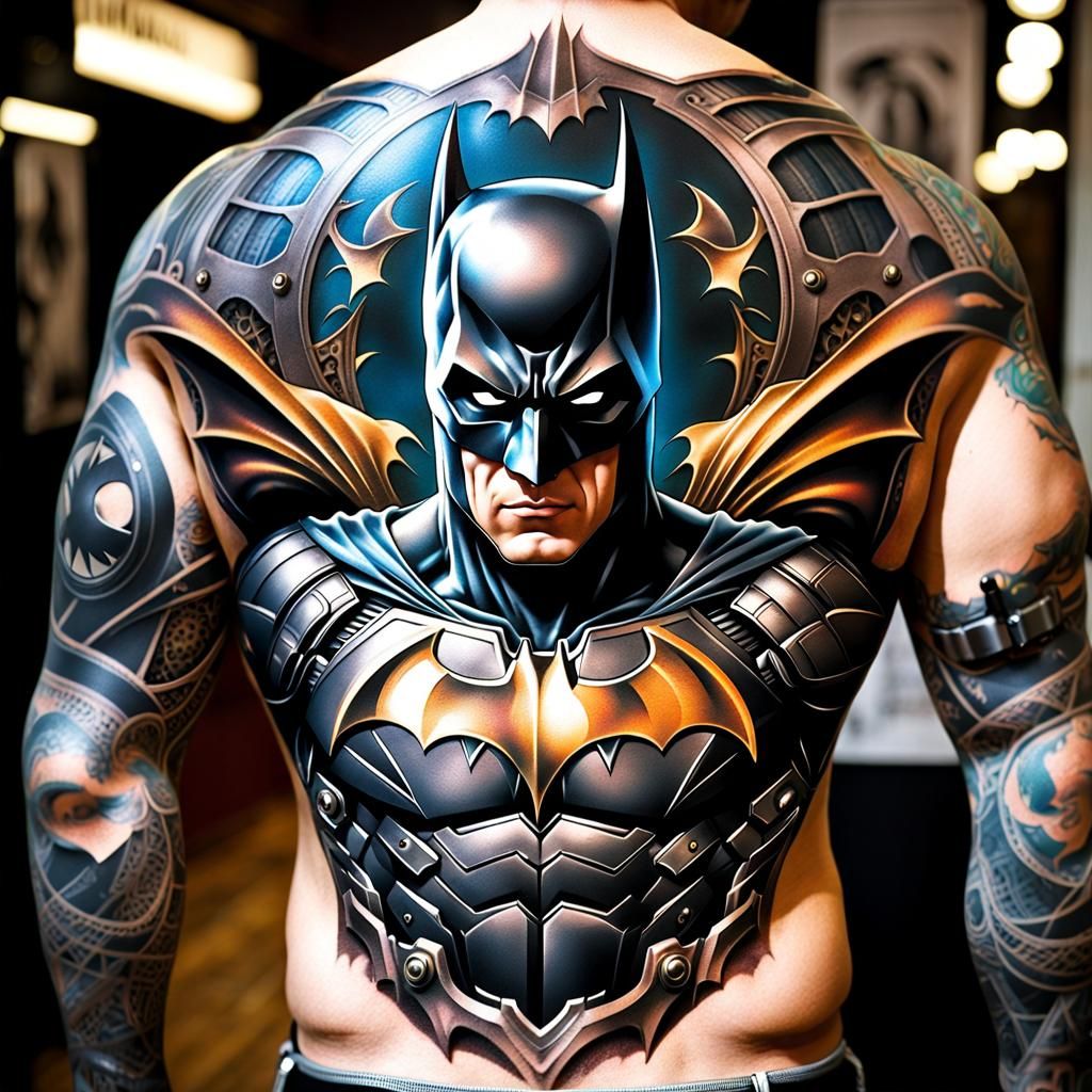 Body Batman Tattoo