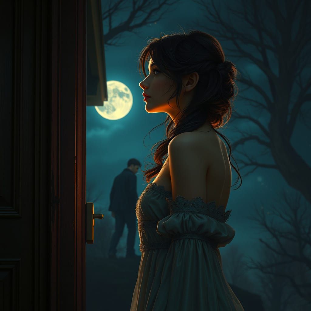 Bittersweet Moment of Loss, Concept Art Style