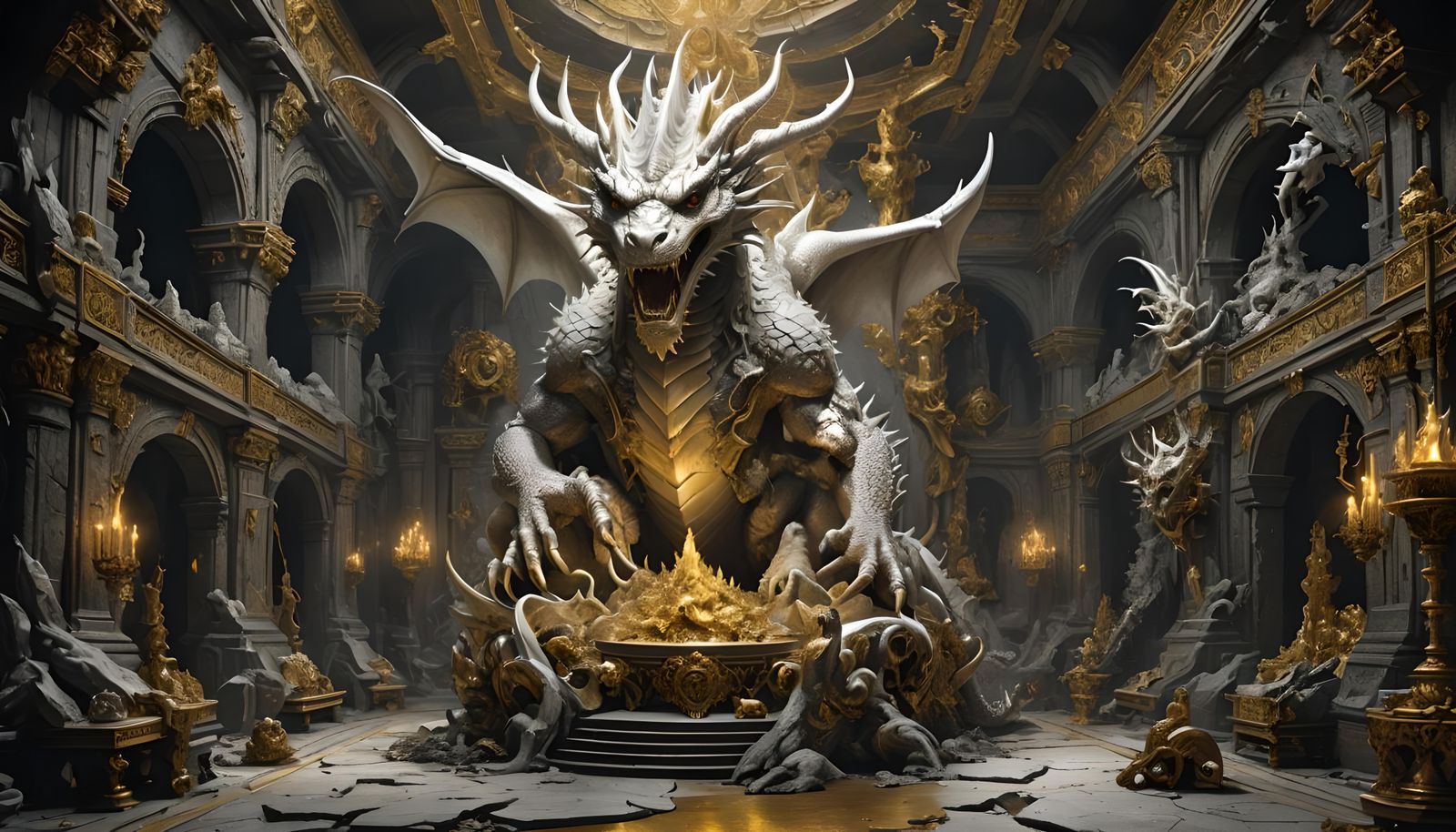 Lair of the battle-worn dragon . . .