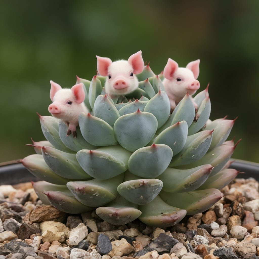 Piglet Sprouting Succulent