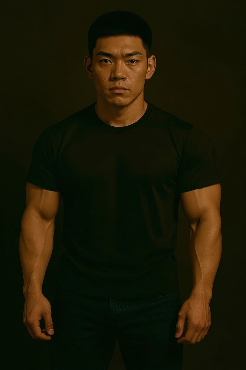 Enhanced Musculature: An AI-Generated Image