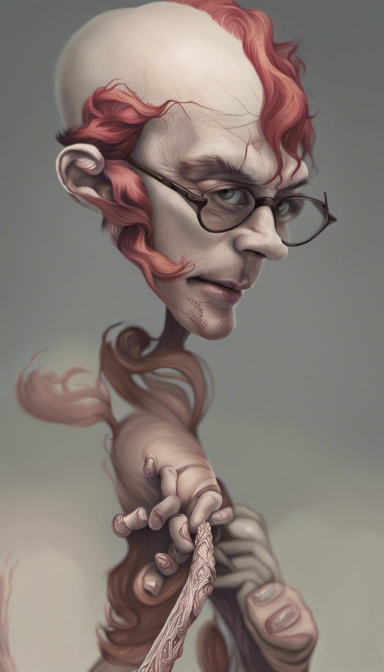 Abstract AI Interpretation of 'You'