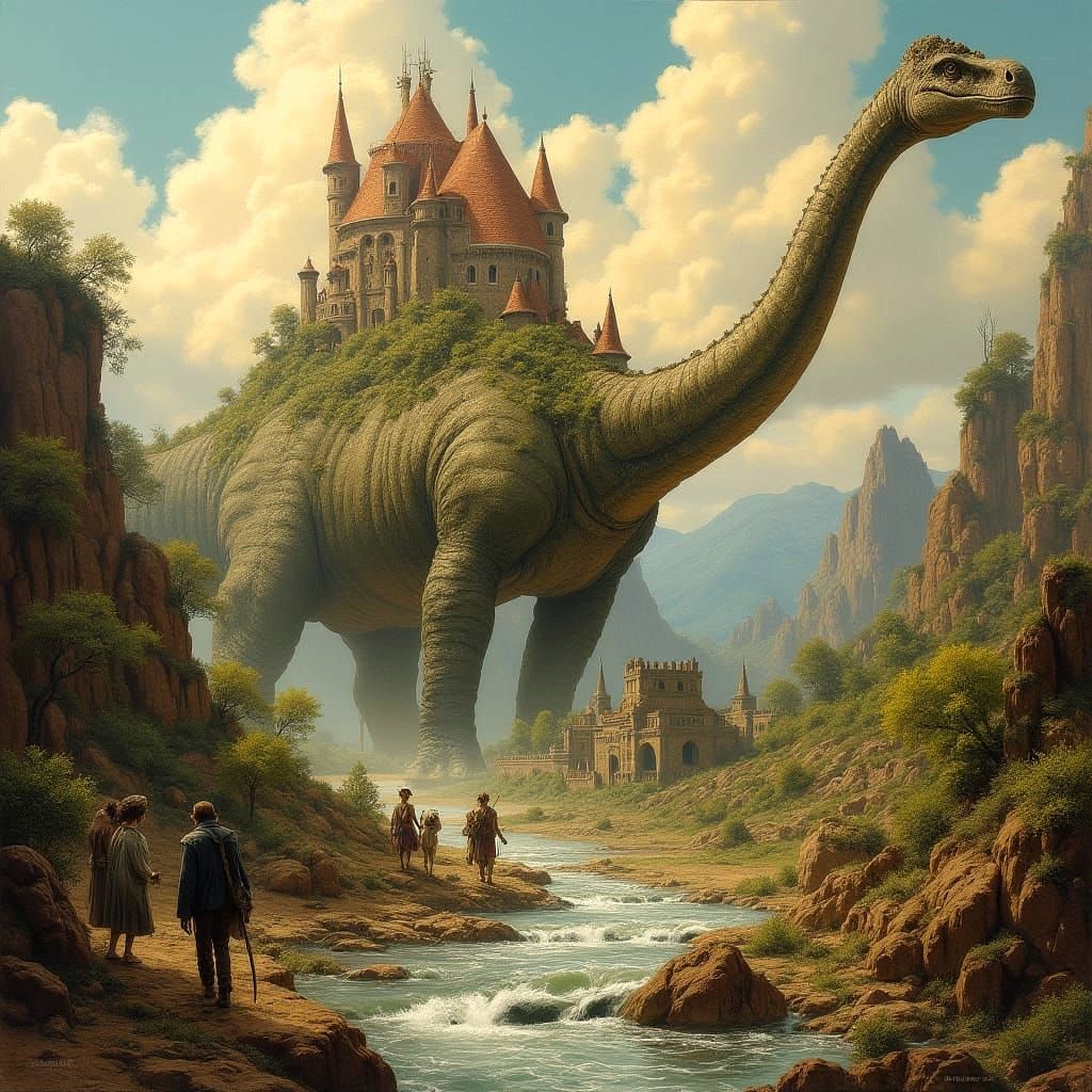 Dinotopia by James Gurney