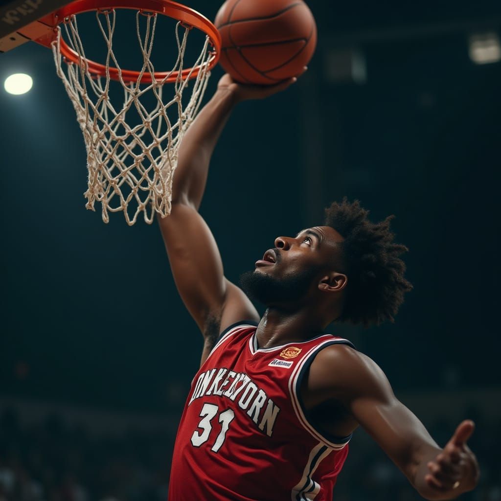 Night Basketball: Urban Realism Inspired by Masters
