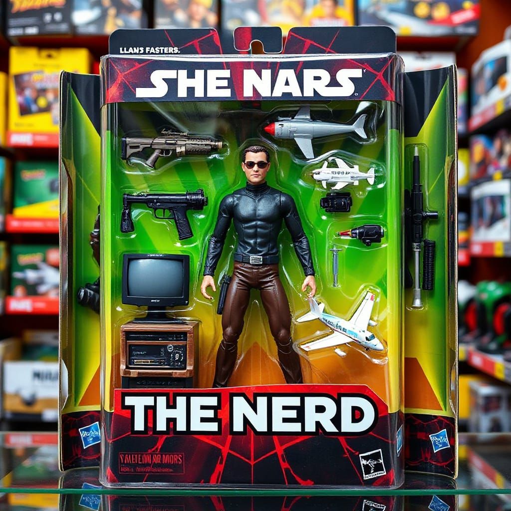 Collectible Action Figure in Vibrant Packaging