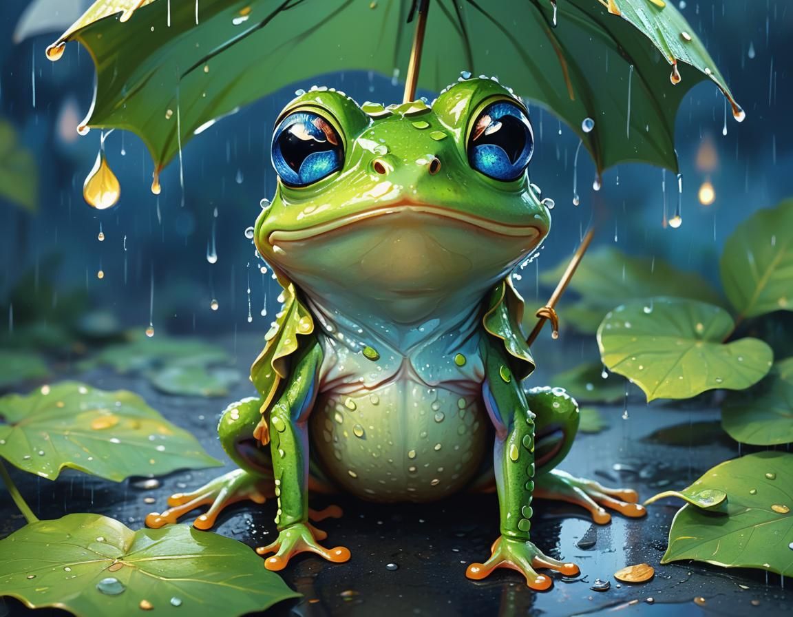 Portrait of a Frog