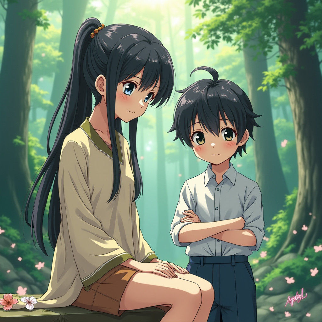 Gentle White Elephant Dragon Soars Under Starry Midnight Sky...