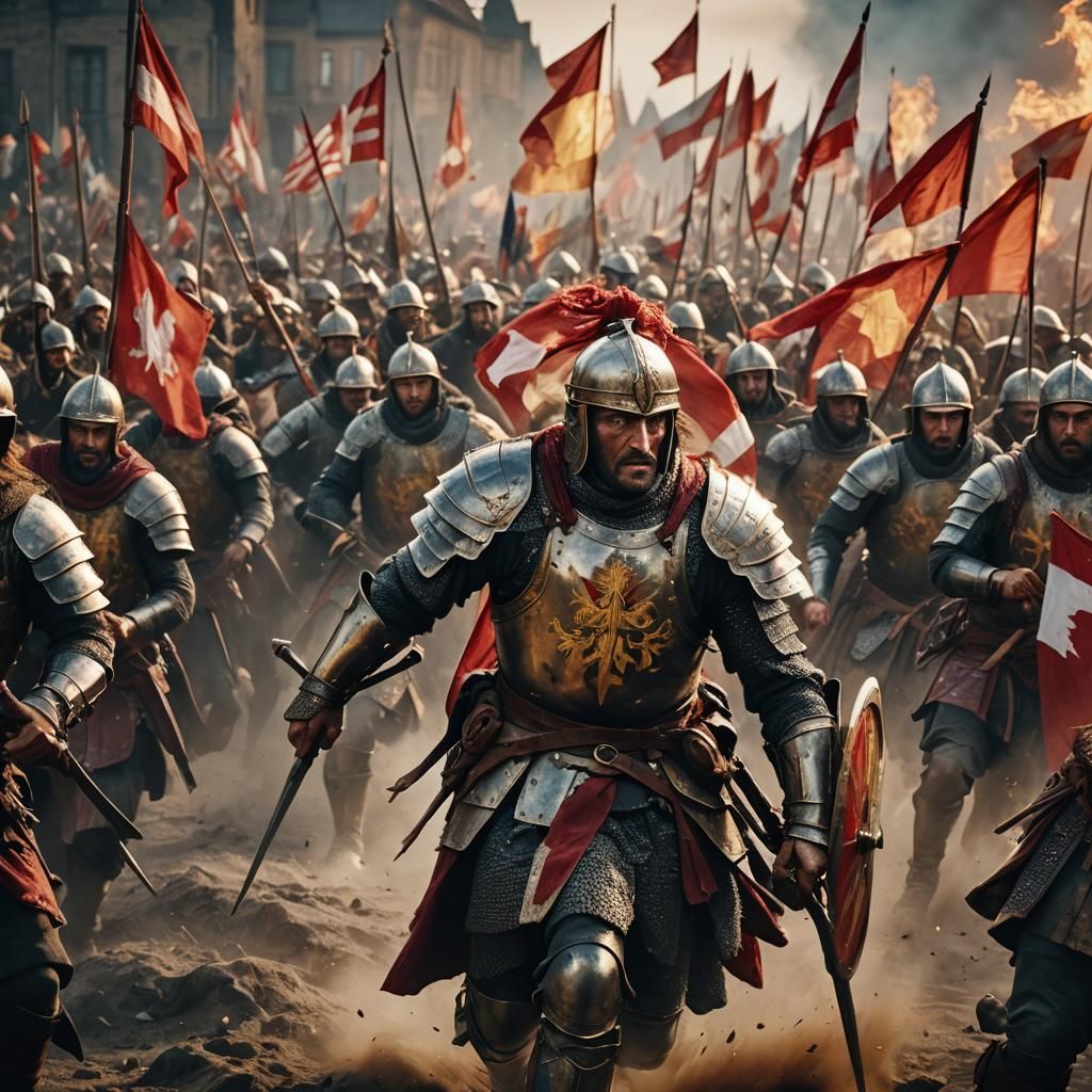 Polish Hussar Charge: A Cinematic Masterpiece