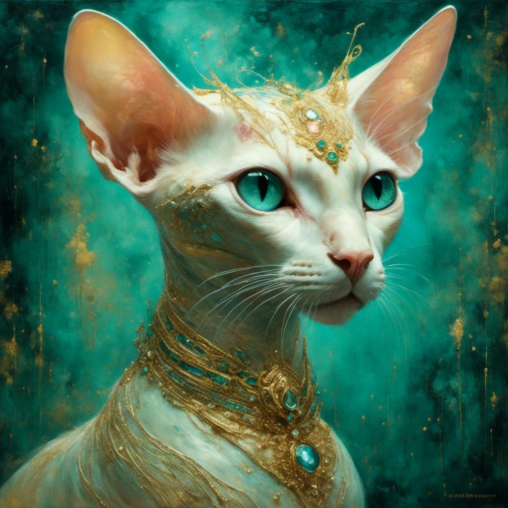 A Sphinx cat
