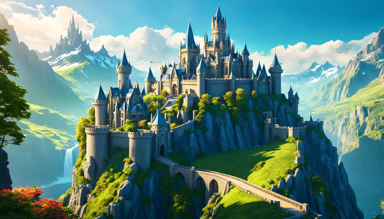 A castle far, far away!