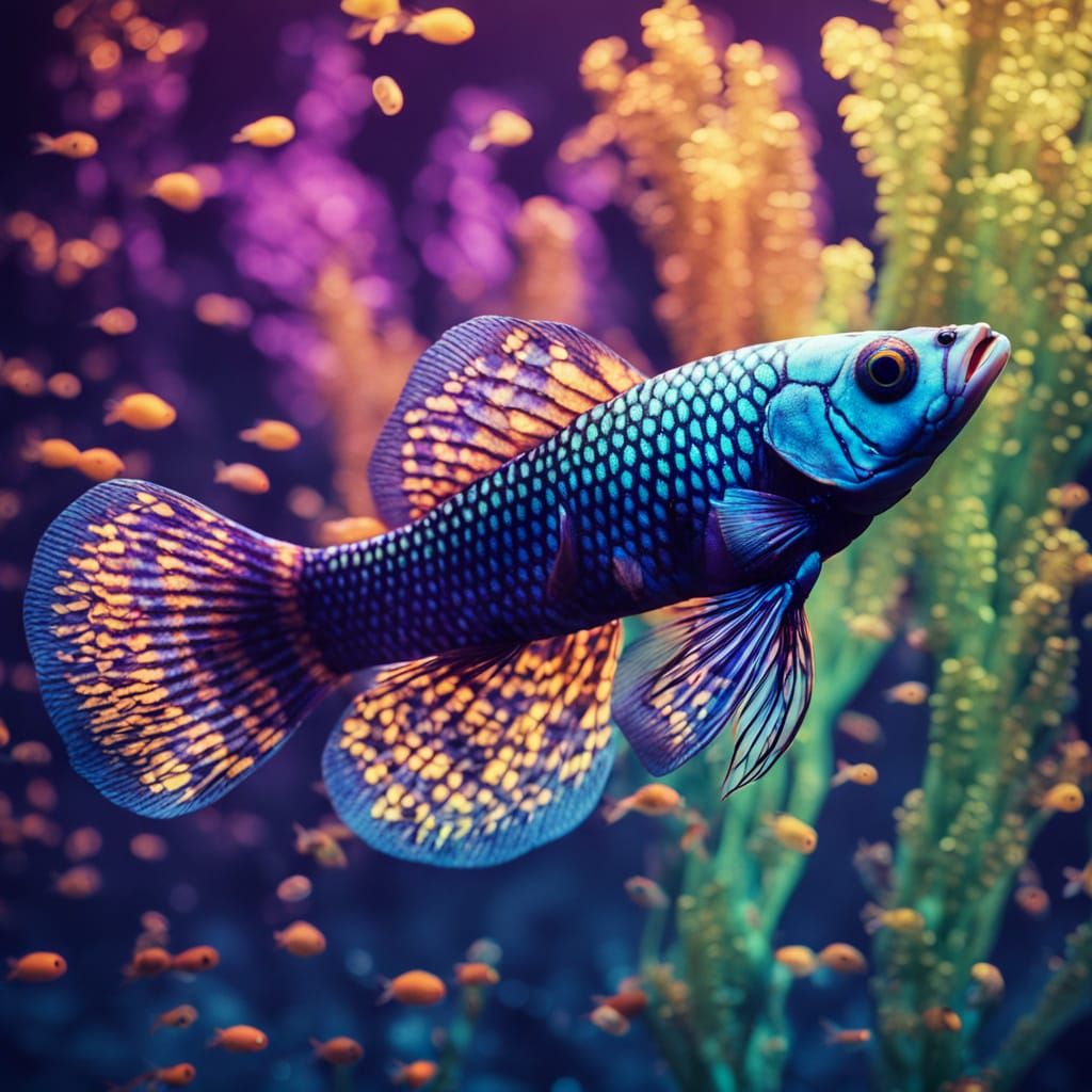 Epic Aquatic Scene in Cinematic Style