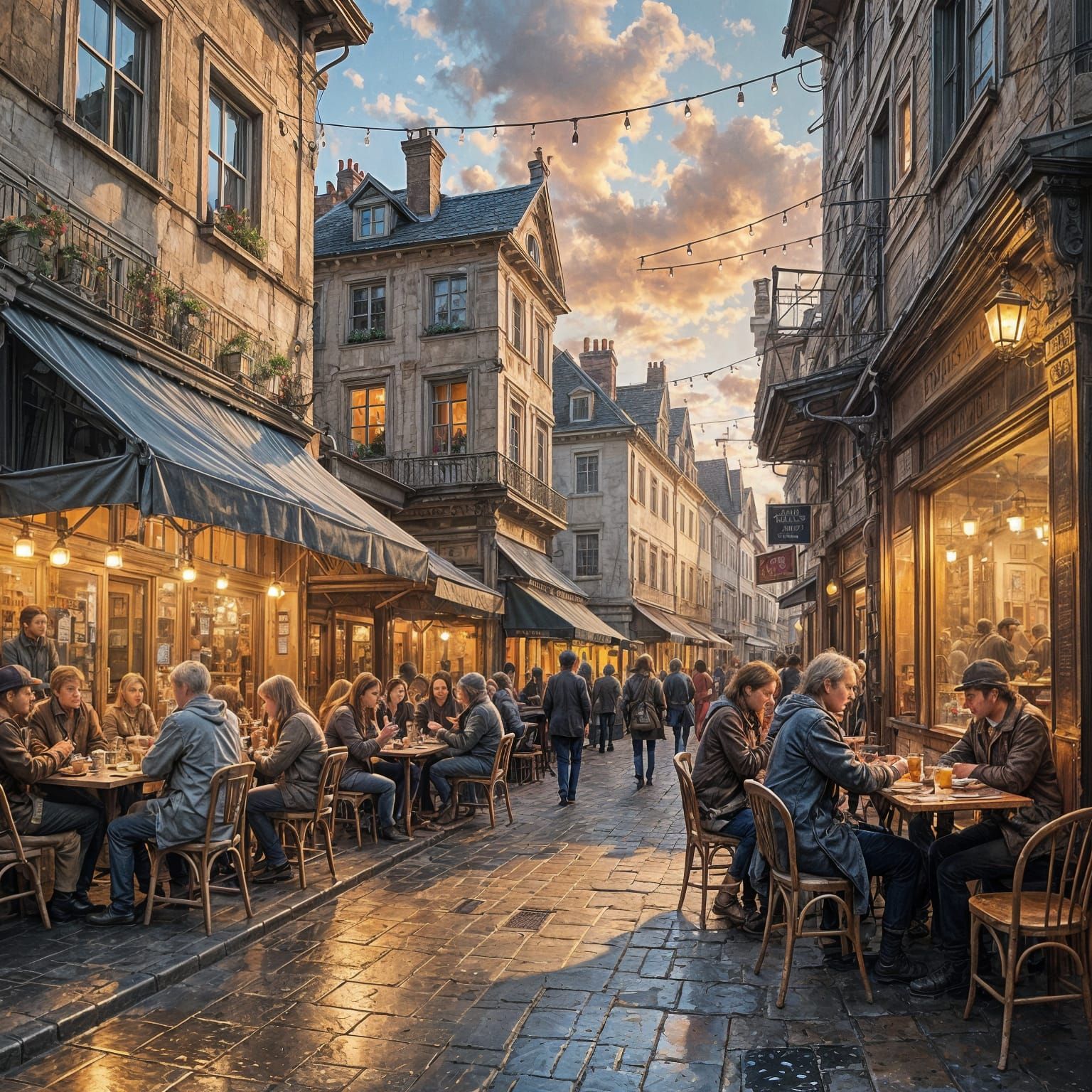 street cafe