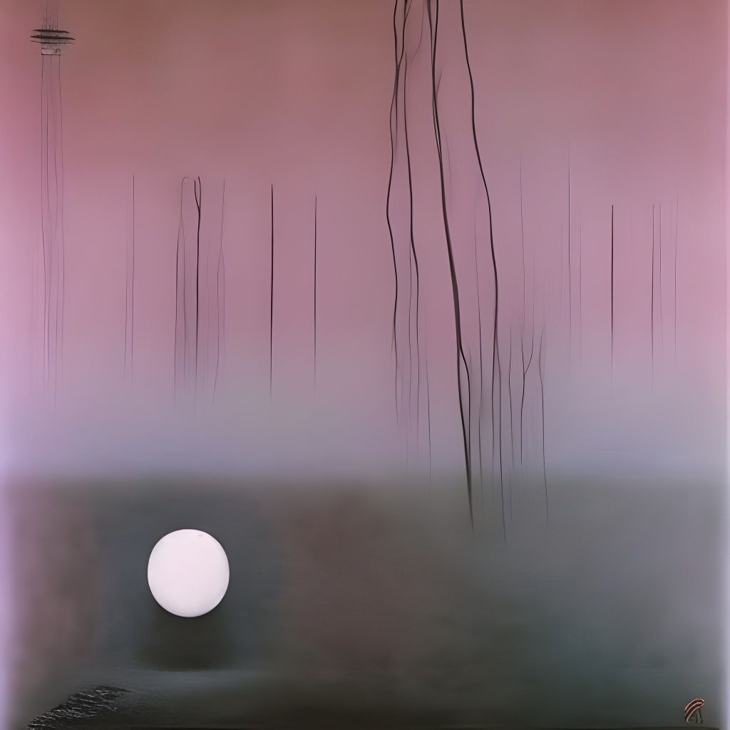 Surrealist Empty World Inspired by Abstract Masters