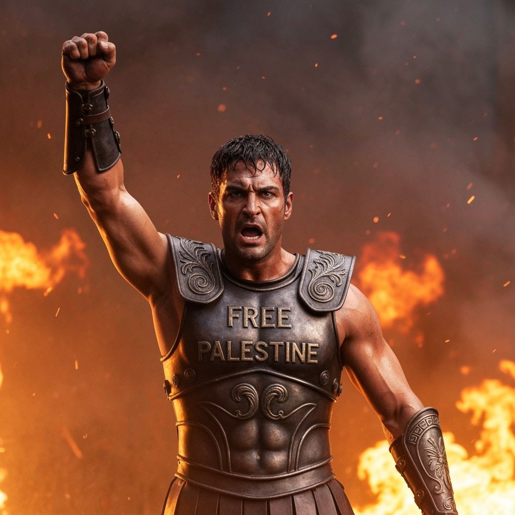 Spartacus in Godly Armor: A Photorealistic Vision