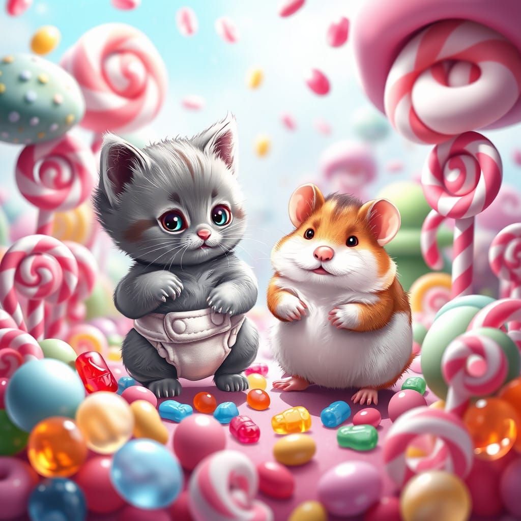 Sugary Whimsy in Candyland