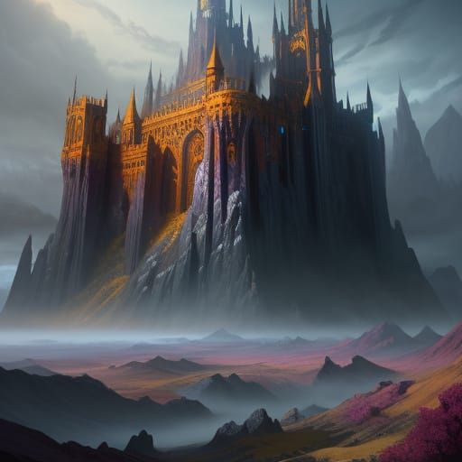 Ethereal Dreamscape in Vibrant Colors