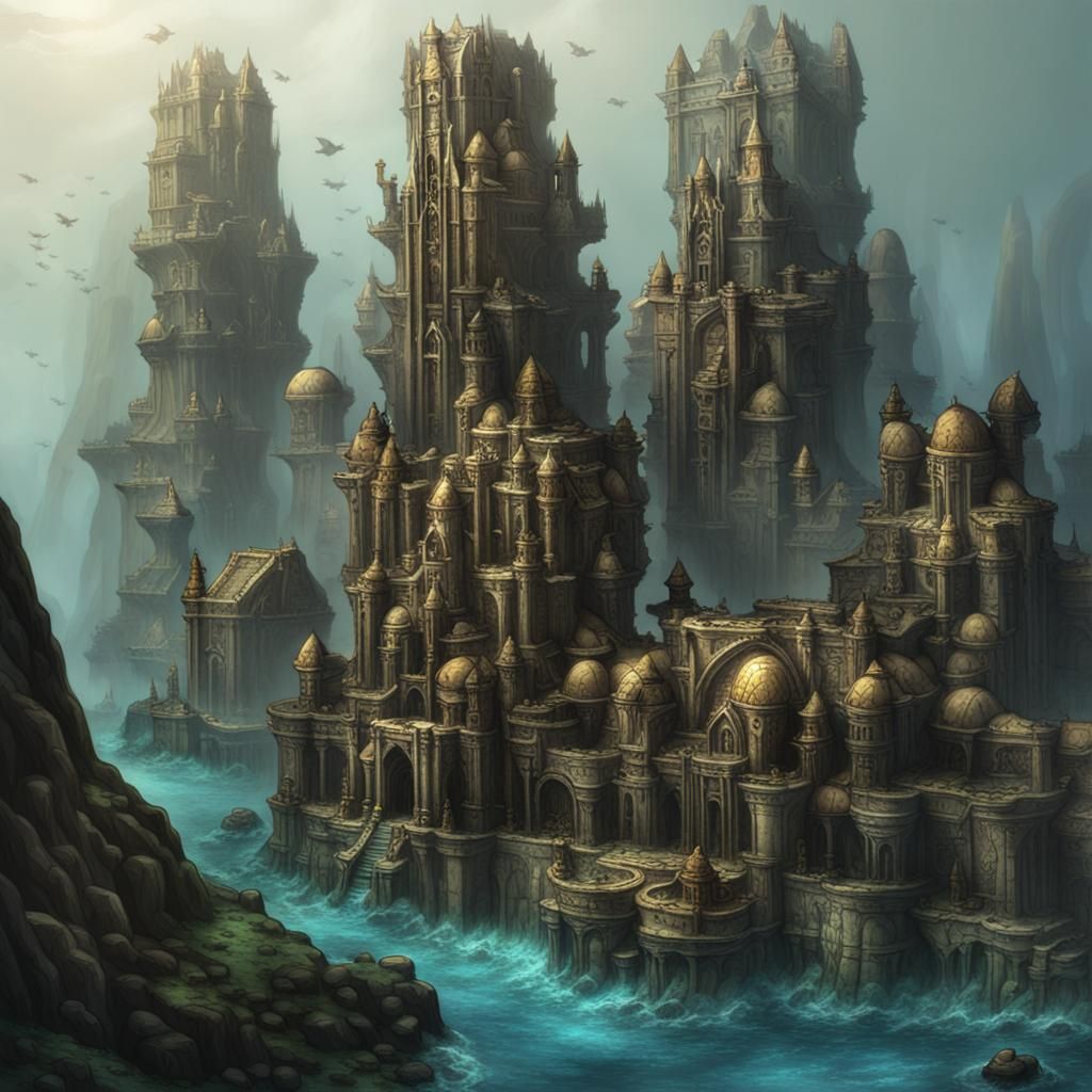 Dwarven Underwater City