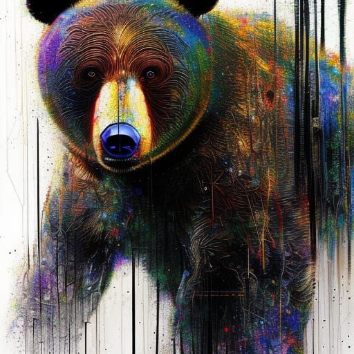 Epic Multidimensional Bear Fantasy Masterpiece