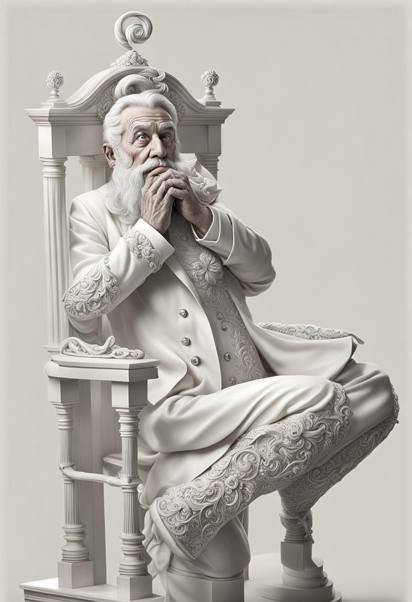 Surreal Heaven Stopmotion Photograph in Dreamlike Style