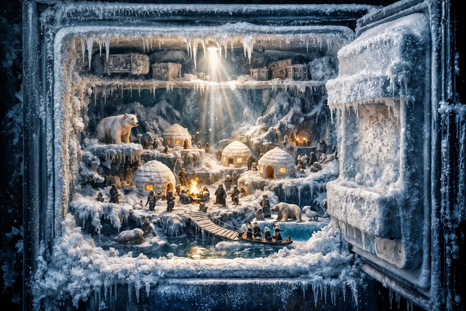 I think I need to defrost my refrigerator.