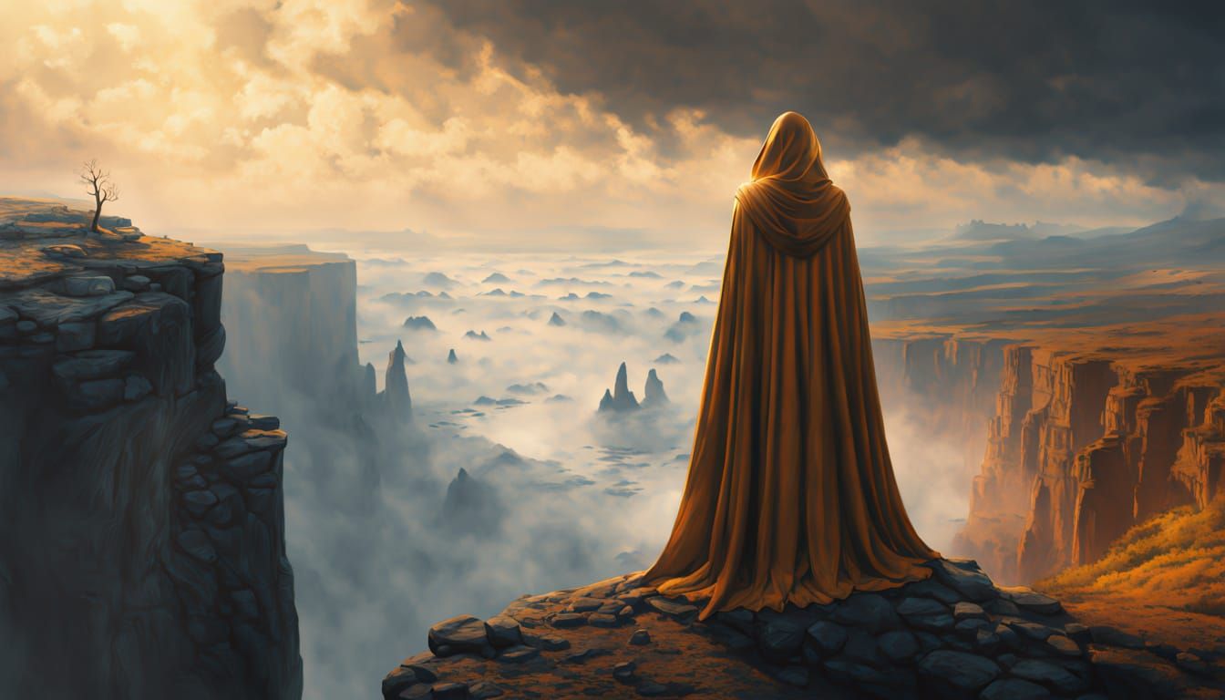 Surreal Landscape Revealed in Golden Light