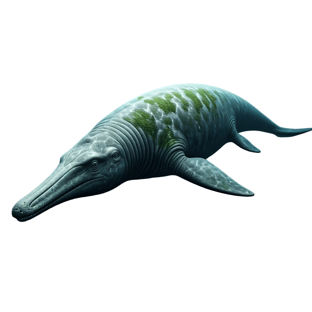 Perucetus Colossus: Ancient Whale Scientific Illustration