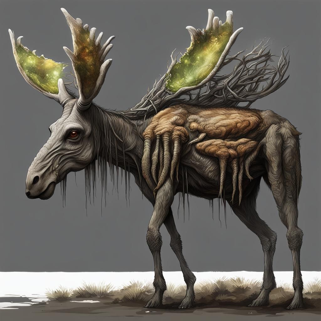Alien Moose on Exoplanet: Speculative Xenobiology