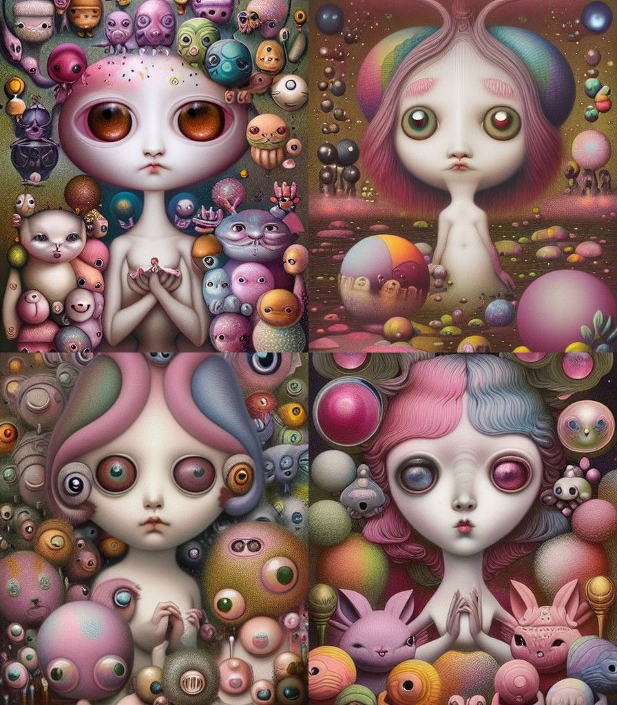 Pink Land and the Creatures who live there