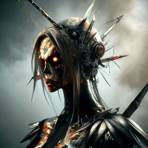 Killer Doll in 3D Anime Style