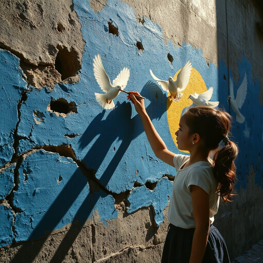 Hope Blooms in a War-Torn City