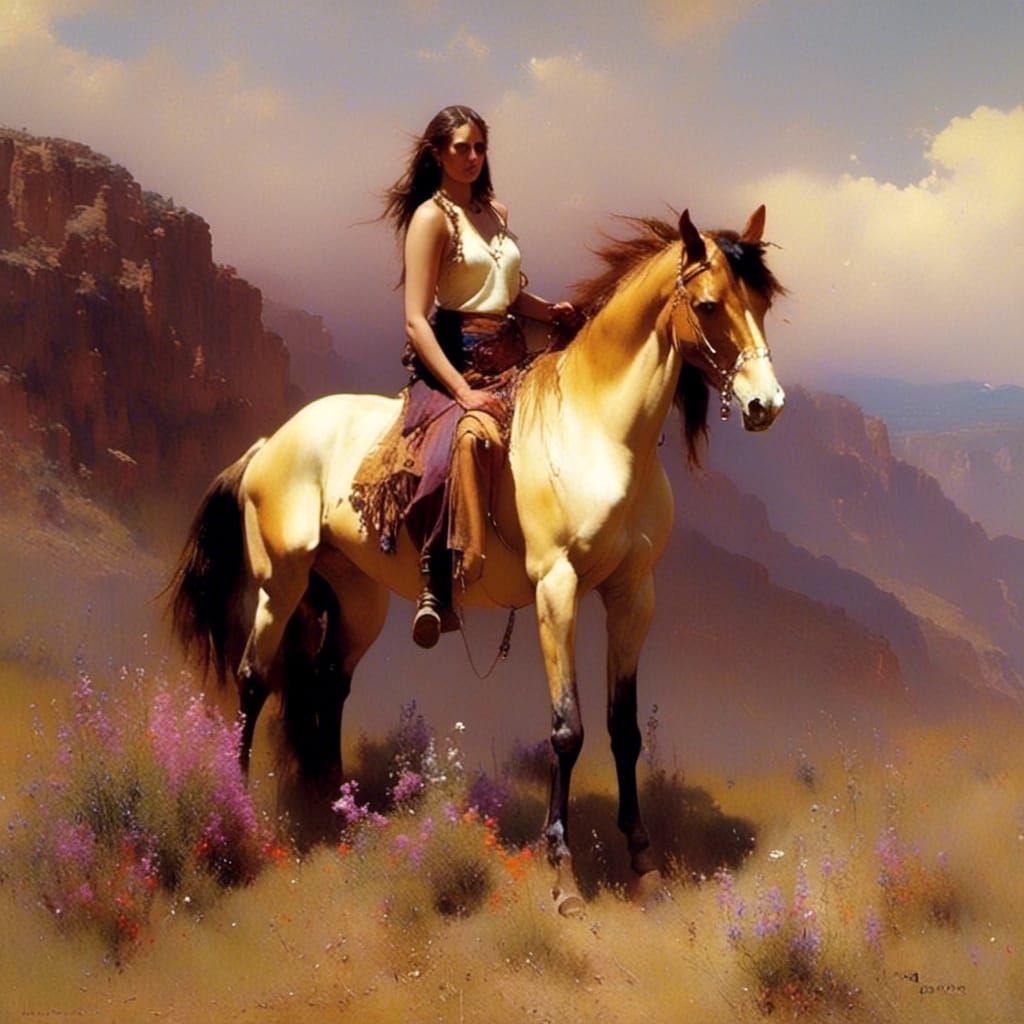 Majestic Horse Portrait in Photorealistic Style