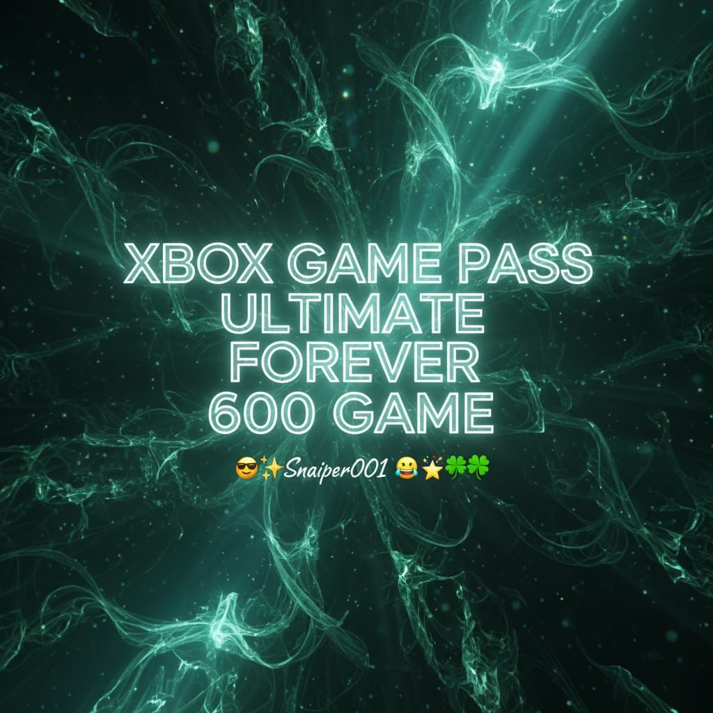 XBOX GAME PASS ULTIMATE НАВСЕГДА 600 Game Background