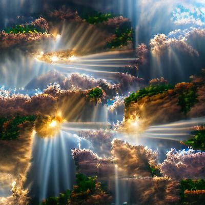 Radiant Gates of Heaven in 8K Resolution
