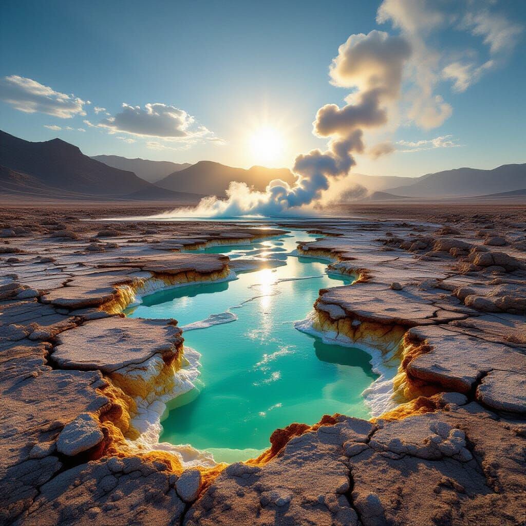 Danakil Depression: Otherworldly Volcanic Landscape