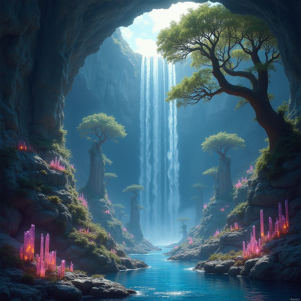 Crystal Oasis Radiates Ethereal Beauty