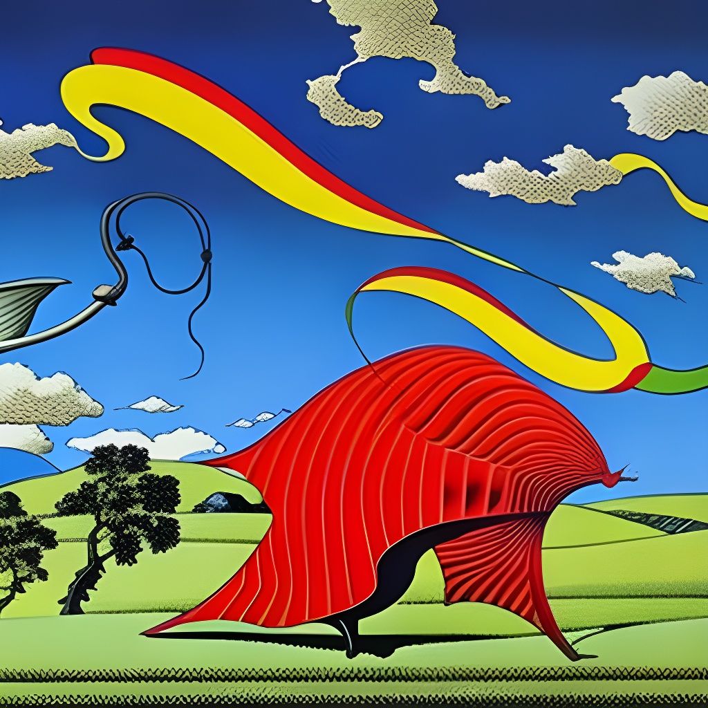 Cubist Expressionist Artwork in Deep Triadic Colors