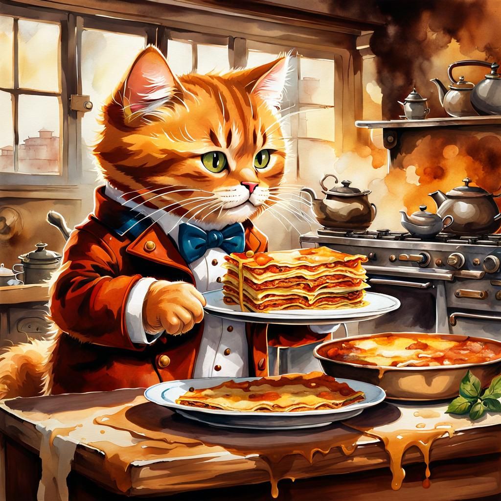 Lasagna cat