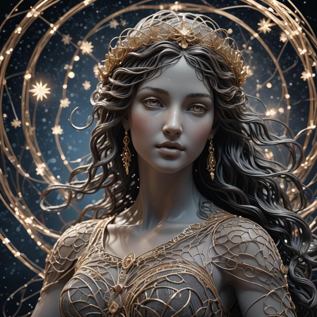 Aphrodite Digital Sculpture in Unreal Engine 5