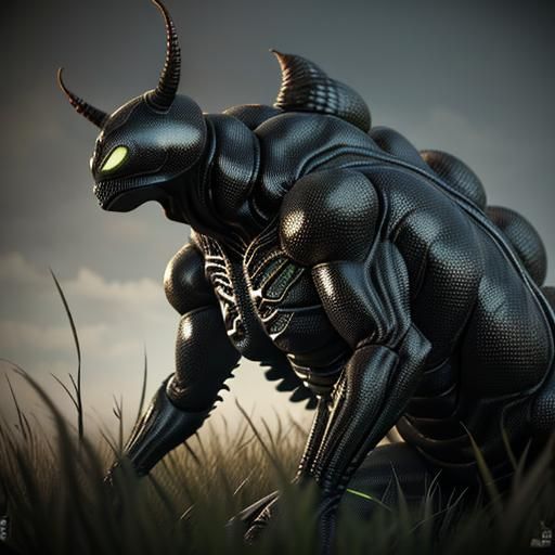 Giant Poison Snail and Symbiote in Found Footage Horror