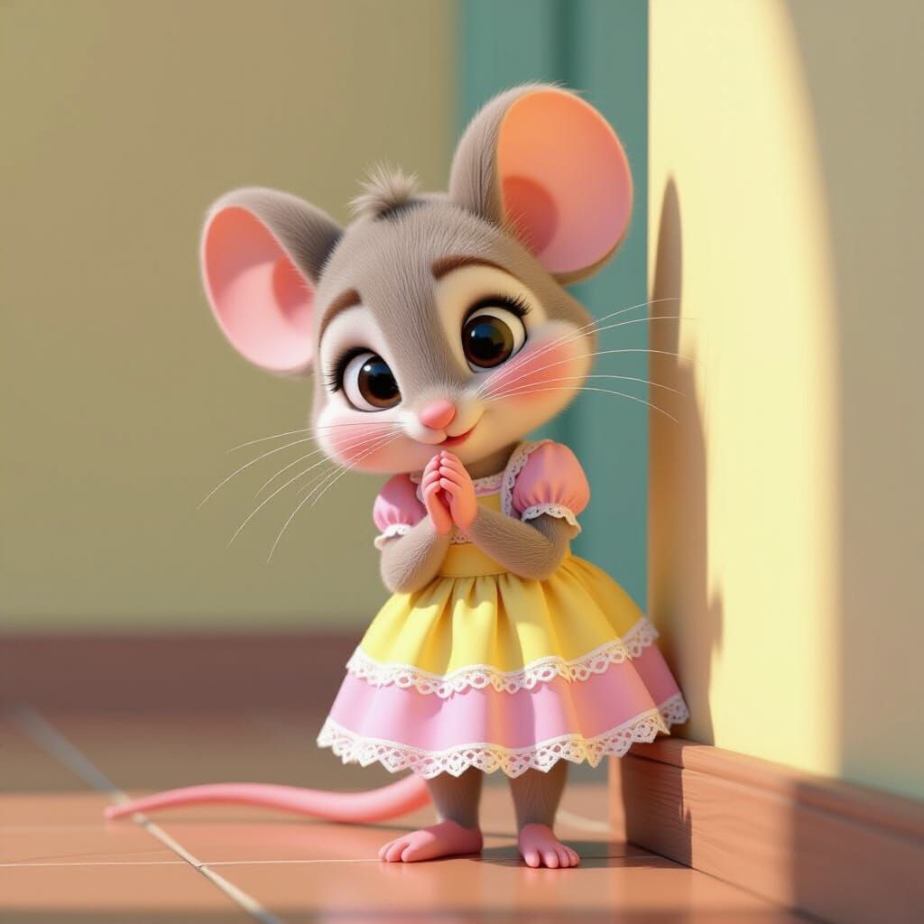 shy mouse