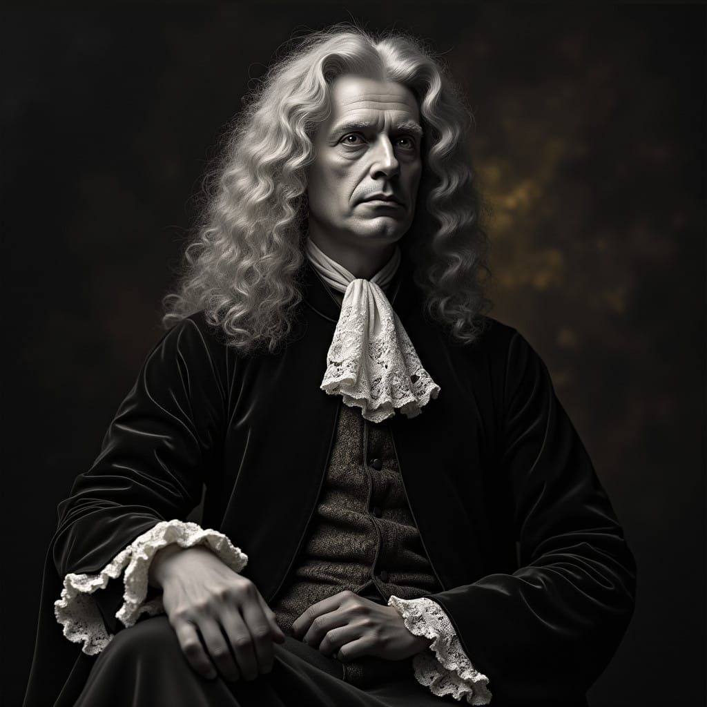 17th-Century Kabbalist in Contemplative Repose