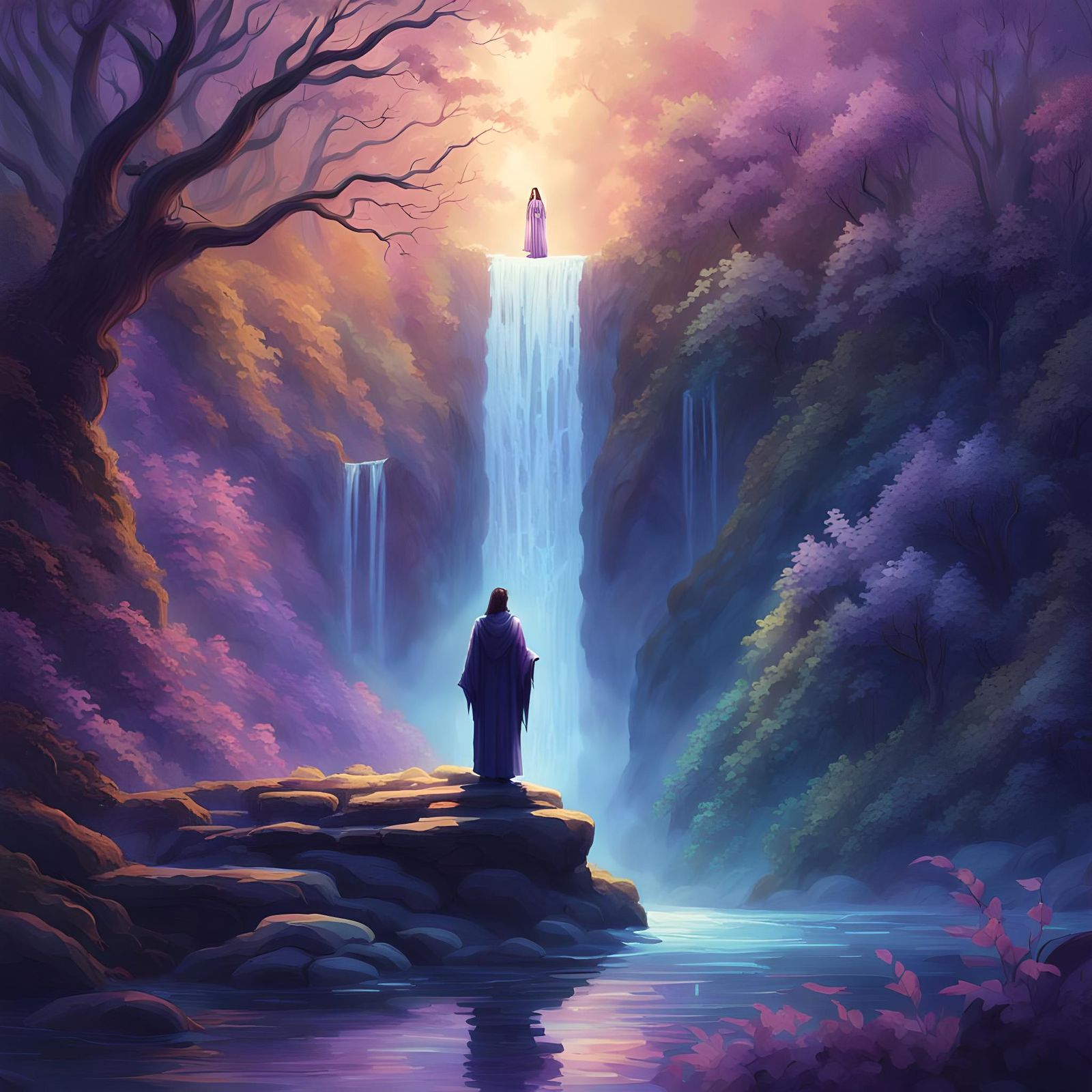 Fantastical Matte Painting with Intricate Details