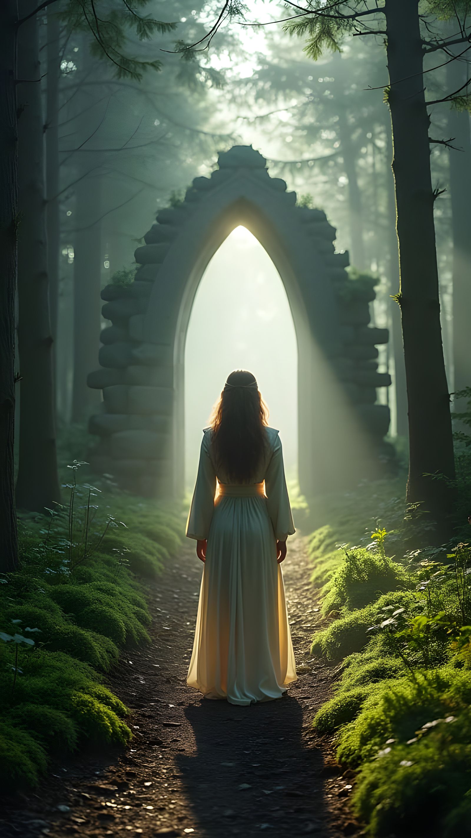 Nordic Warrior Goddess Embarks on Enlightened Journey