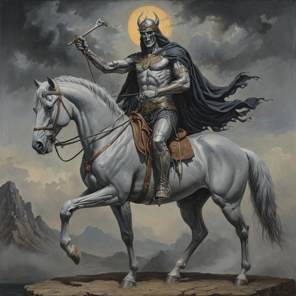 Arawn, "Celtic god of death", has origins in Welsh mythology...