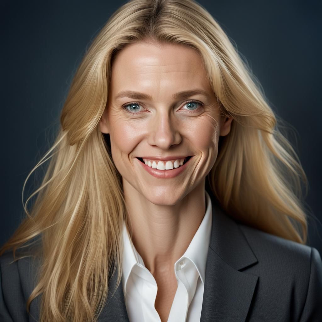 Woman in Suit: Professional Portrait Photography