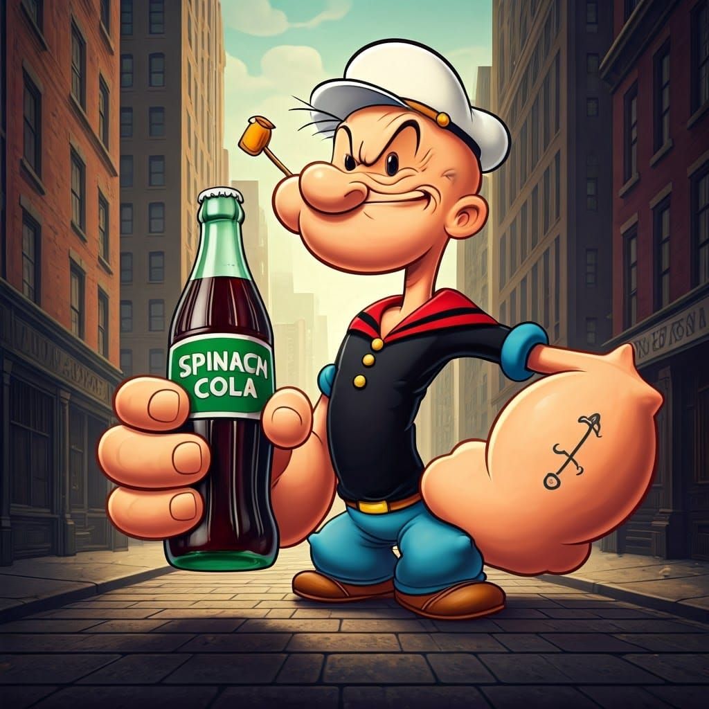 Spinach cola